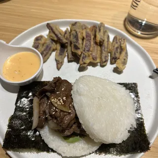 K2. Teriyaki Beef Rice Burger K2.