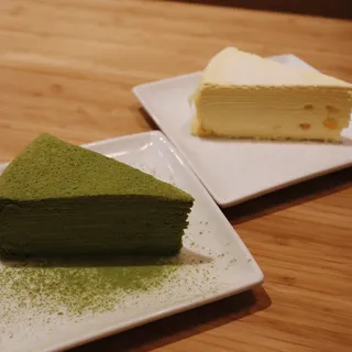 Matcha Crepe Cake