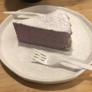 Purple Sweet Potato (Ube) Crepe Cake