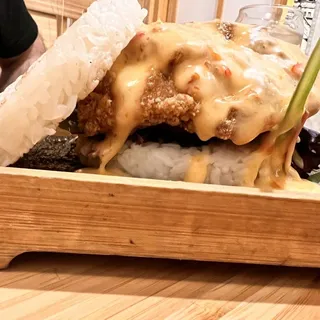 K1. Crispy Fried Chicken Rice Burger K1.