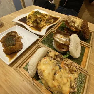 K2. Pork Belly Rice Burger K2.