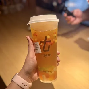 Passion fruit tea