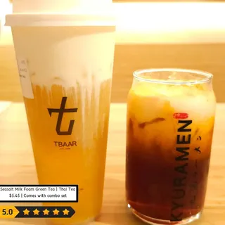Sea Salt Milk Foam Green Tea