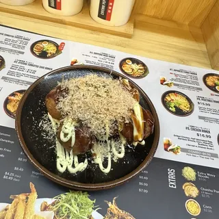 Takoyaki Octopus Balls (6Pcs)