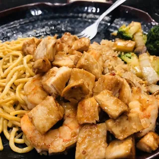 Hibachi Chicken and Shrimp