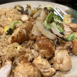 Hibachi teriyaki chicken