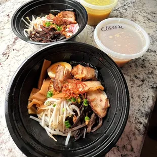 Classic and curried Ramen