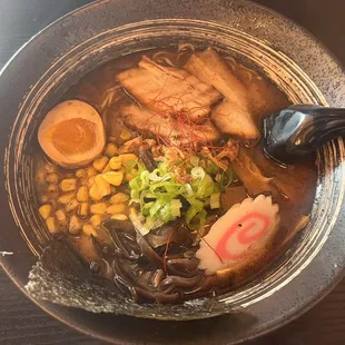 Black Garlic Tonkotsu