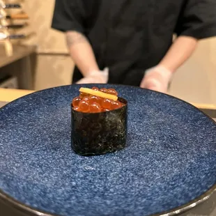 Ikura with lime