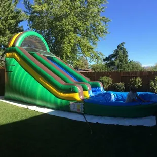 16 foot water slides