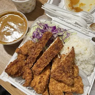 Mixed Katsu (Pork &amp; Chicken)