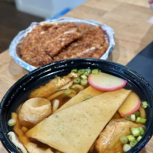 Udon Katsu Combo w/ Chicken