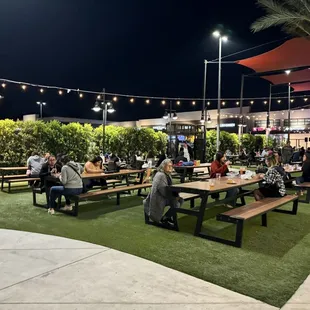 outside, salads
