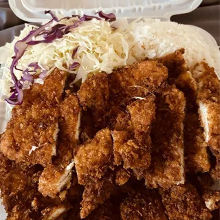 Mix Katsu Combo (PorkChickenCurry)