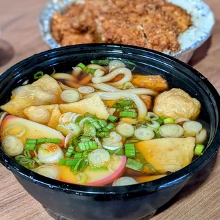Udon Katsu Combo w/ Pork