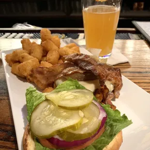 Smoked Gouda Burger - delicious