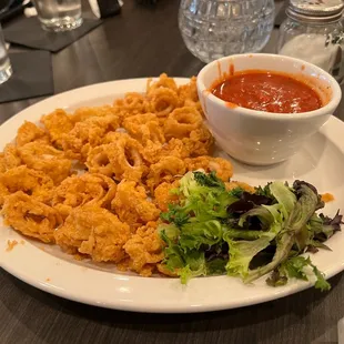That calamari was great it still is