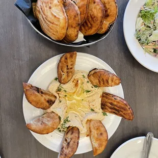 Hummus with pita