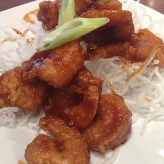 Honey Firecracker Shrimp