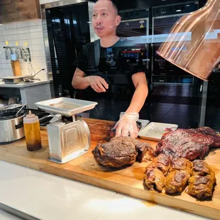 steak, food