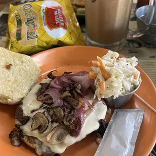 Mushroom burger