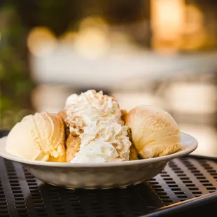 White Chocolate Bread Pudding
