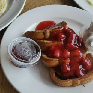 The Big Rig (strawberry french toast)