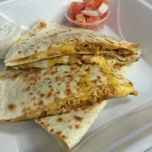 Buffalo Chicken Quesadilla