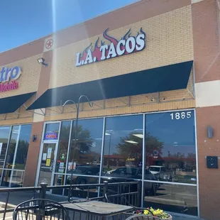 Patio at L.A. Tacos