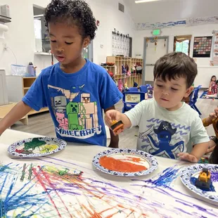 When children describe their artwork or explain their creative choices, they enhance their vocabulary and communication skills.