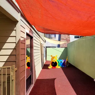 Our infant out door area....