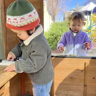 Outdoor imaginary play is essential for young children as it fosters creativity, problem-solving, social skills, and physical development.