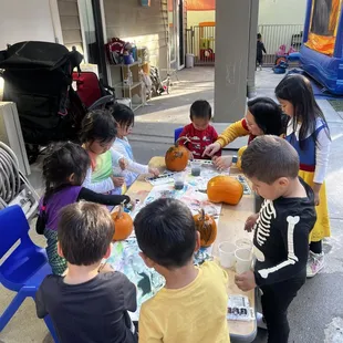 Pumpkin painting!
