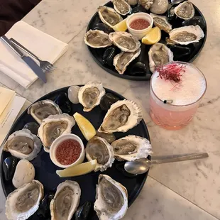Happy hour oysters