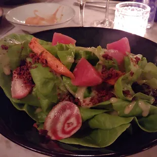 Lettuce and Lentil Salad