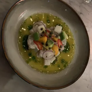 Hamachi Crudo