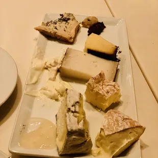 Selection of Seven Cheeses