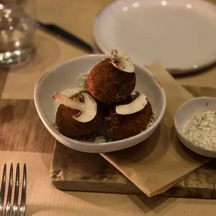 Mushroom Arancini