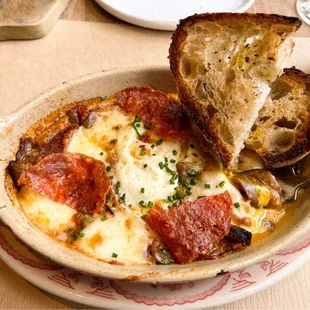 Wood Oven Baked Eggs
