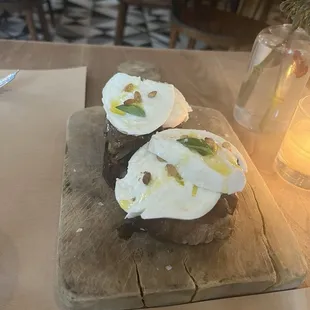 Eggplant Caponata Bruschetta