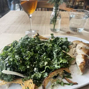 Salmon and Kale Salad