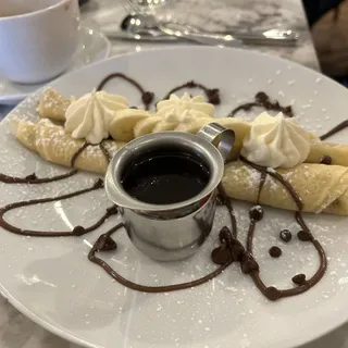 Banana Nutella Crepes