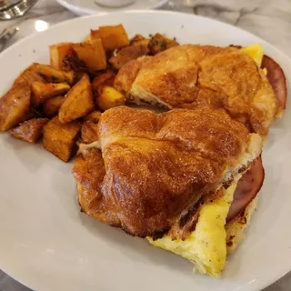 Ham, Egg, & Cheese Croissant