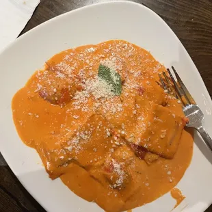 Lobster ravioli