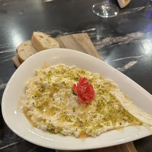 Whipped feta!