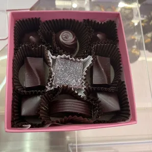 Box of bon-bons made-to-order