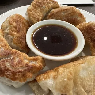 Pan fried dumplings