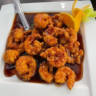 General Tao 's Shrimp