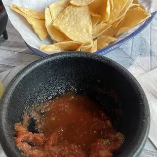Salsa and Chips