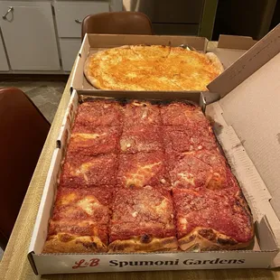 Sicilian (Square) &amp; Neapolitan (Round)